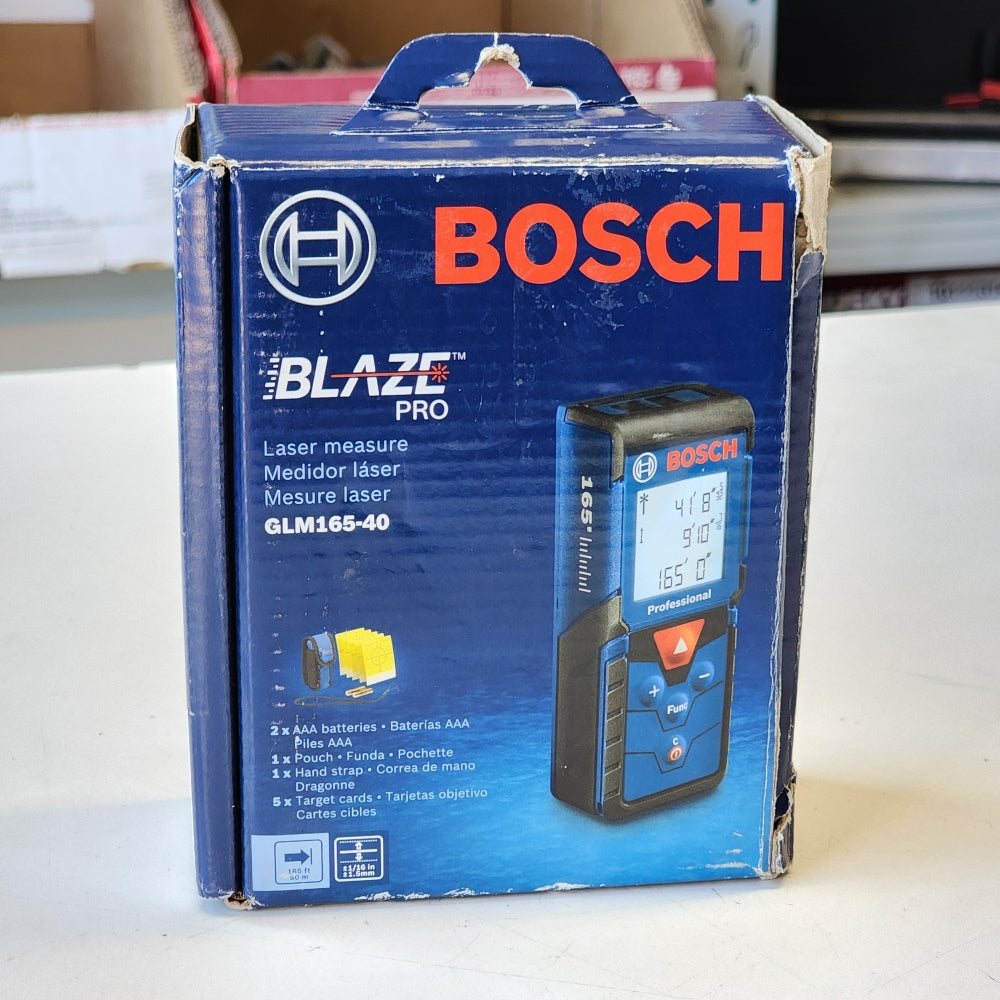 Blaze 165FT Laser Distance Tape Measuring Tool Blaze 165FT Laser Distance Tape Measuring Tool